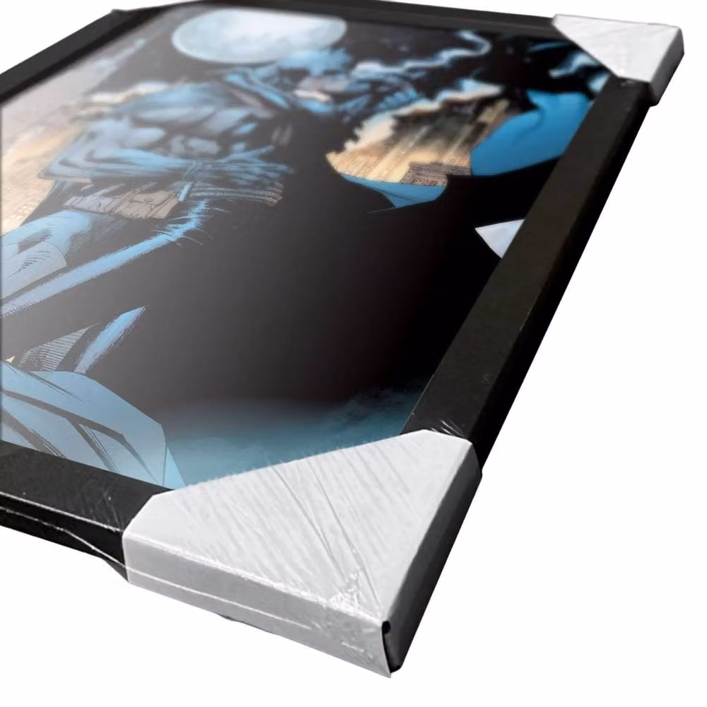 Batman Embrace Comic Cover Framed Paper Poster in Black – 2