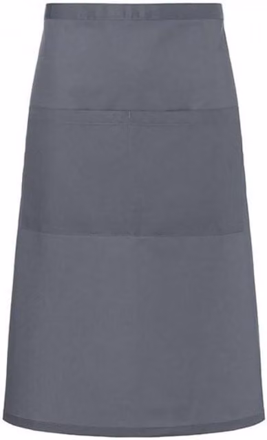 Karlowsky Double Pocket Bistro Apron in Dark Grey – 1