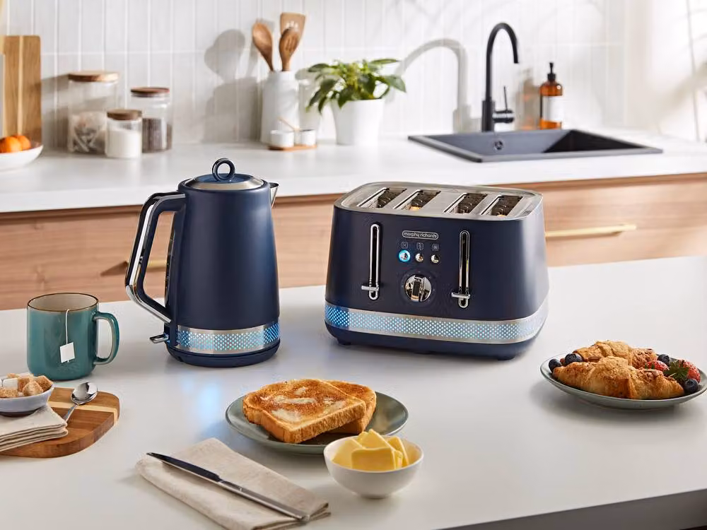 Morphy Richards Illumination Jug Kettle in Blue, 1.7 l – 4