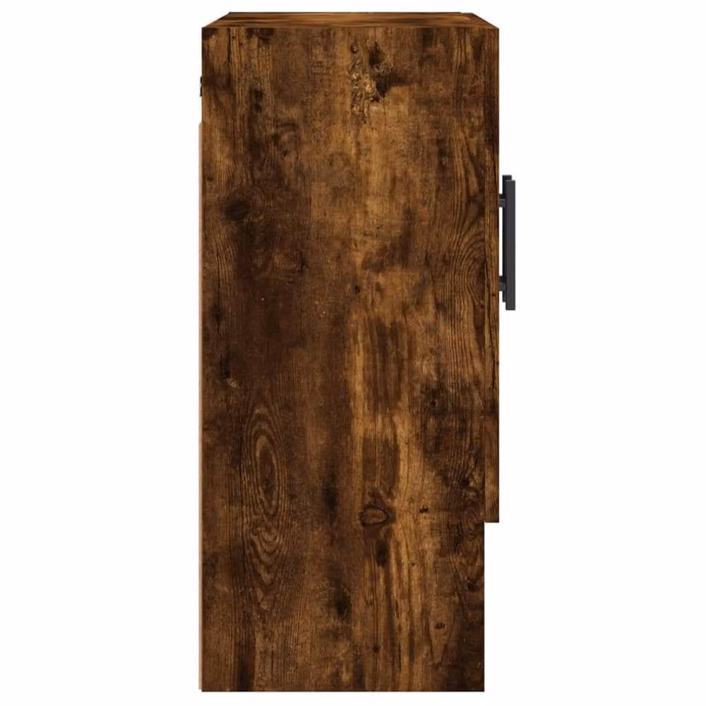 Berkfield Home Wall Mounted Smoked Oak Cabinet in Brown, W: 60 cm, D: 31 cm, H: 70 cm – 5