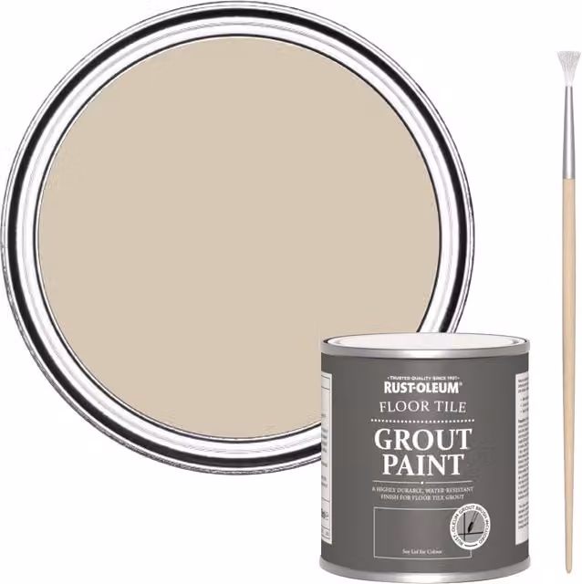 Rust-Oleum Floor Grout Paint in Butterscotch Beige, 250 ml