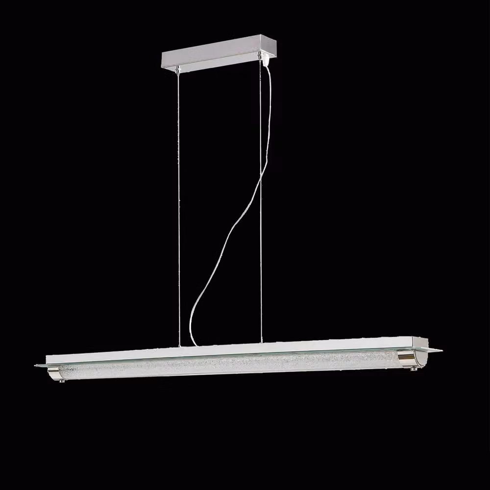 Netlighting Sand Diamond Tube Pendant LED 26W 4000K 2000lm in Grey and Chrome – 2