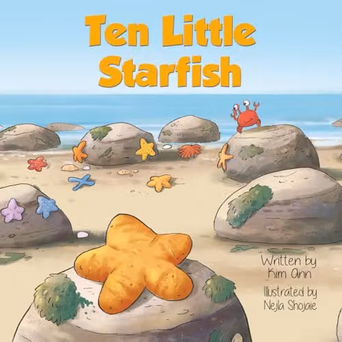 Ten Little Starfish: A Counting Book by Lucky Four Press, Multicolour, W: 21.59 cm, H: 21.59 cm