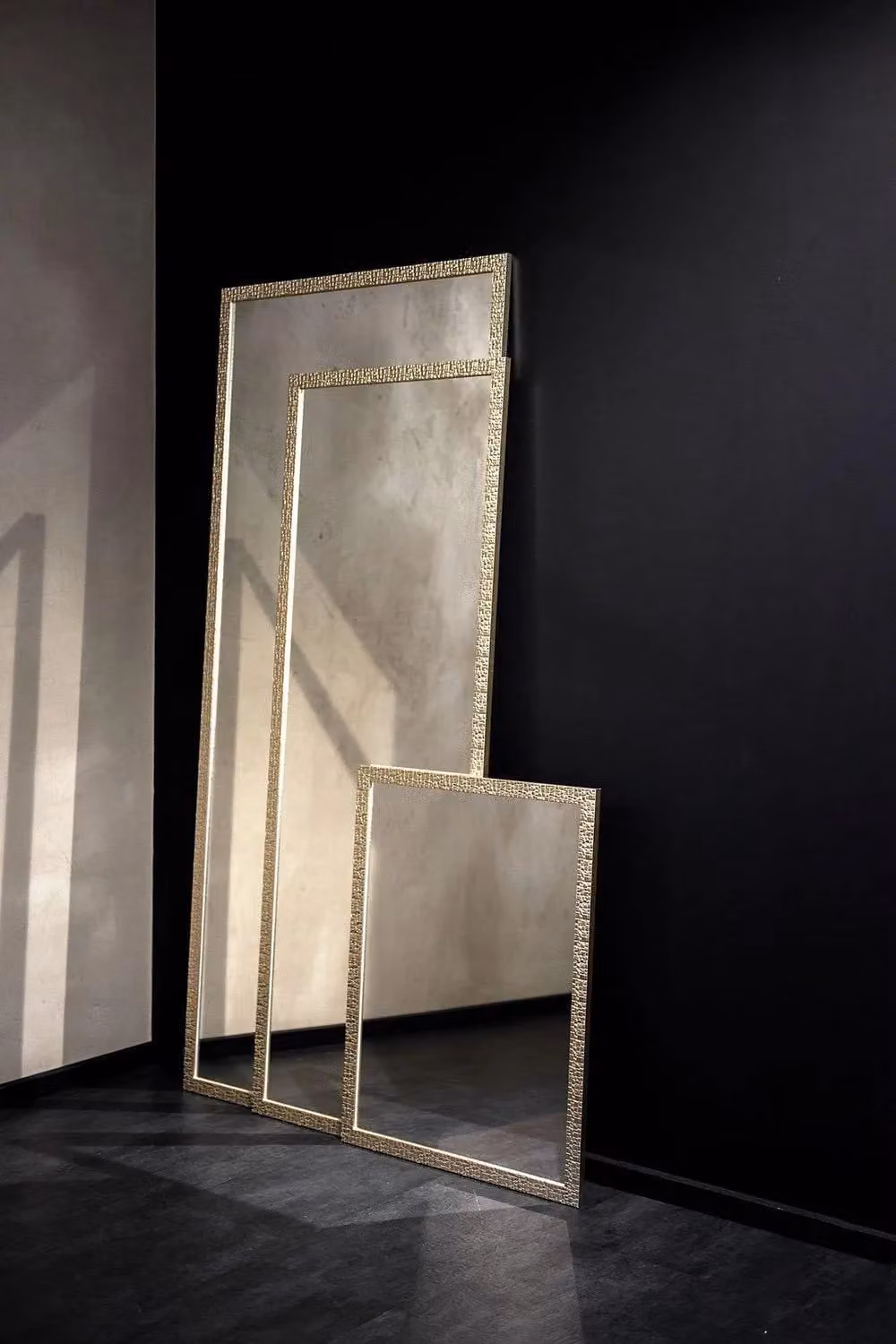 Nielsen Design Florentina Rectangular Wall Mirror with Geometric Mosaic Design in Bronze, W: 50 cm, H: 70 cm – 2