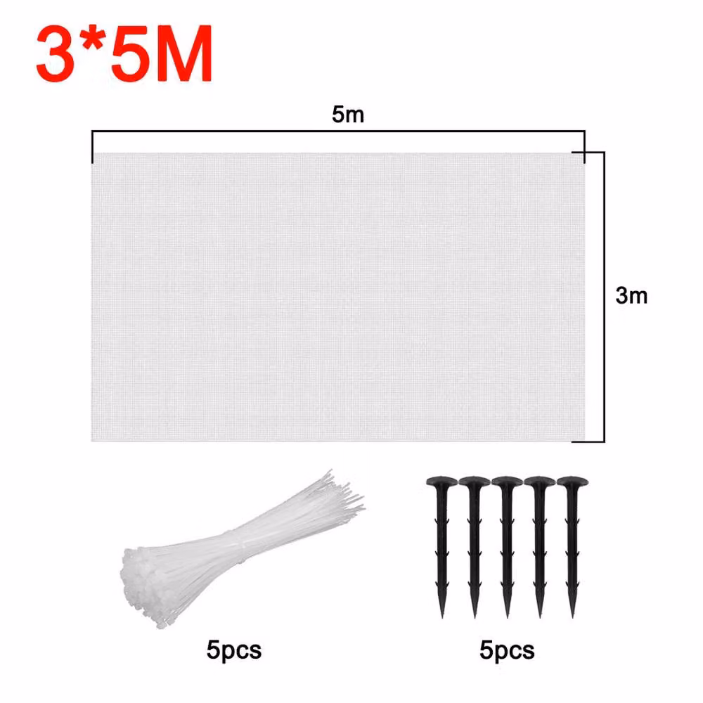 Ventryn White Fine Mesh Insect Net for Vegetable Gardens – 2