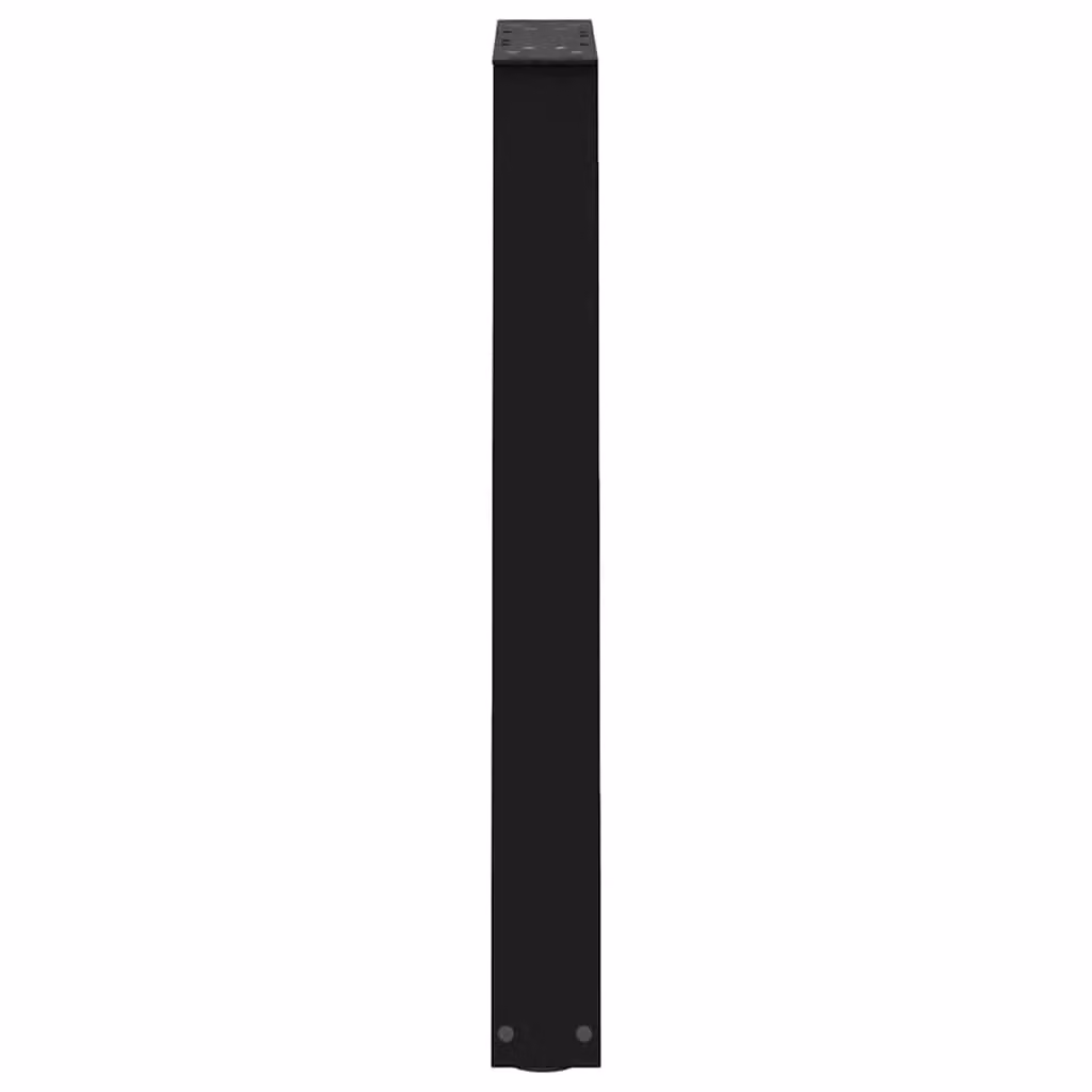 Berkfield Home V-Shape Coffee Table Legs, 2 Piece Set, Black Matt Steel, W: 50 cm, H: 72.5 cm – 5