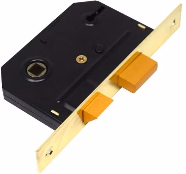 Yale Essentials 3 Lever Sashlock in Brown – 1