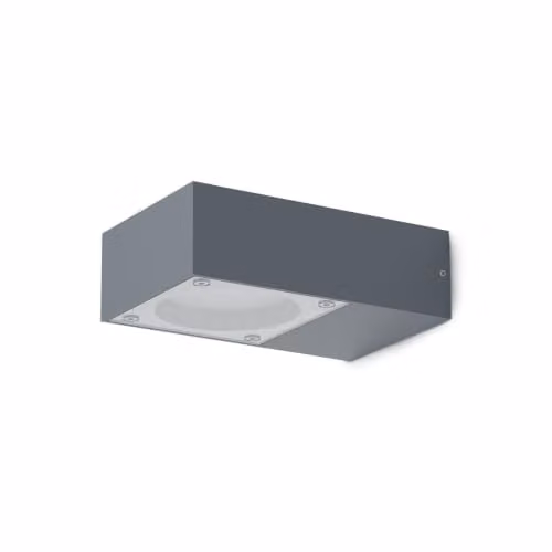 Netlighting Sirio Modern Outdoor Wall Down Lamp in Anthracite Grey IP65 – 1