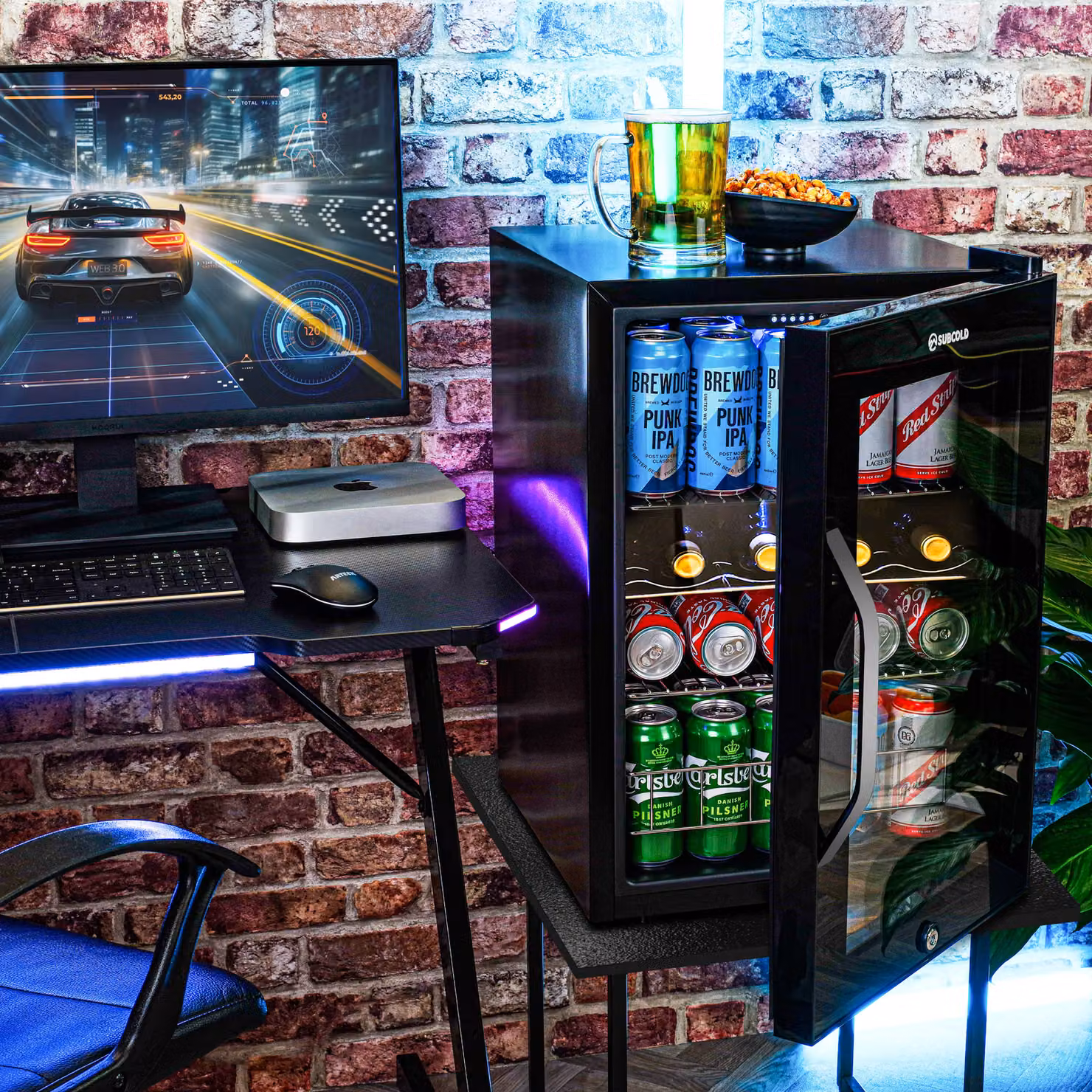 Subcold ACE 65 LED Beer Fridge in Black – 8