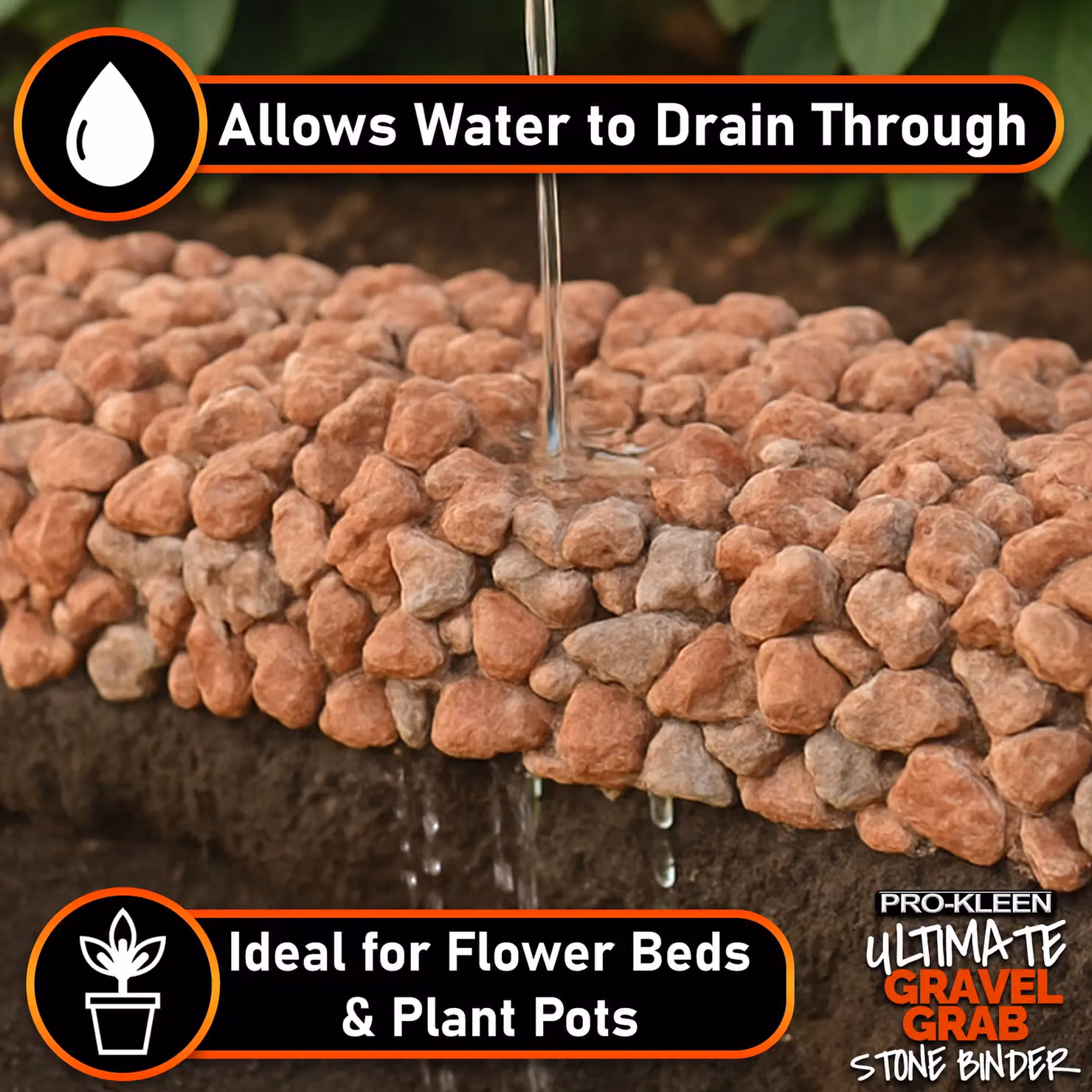 ProKleen Ultimate Gravel Grab for Gravel, Stone, Slate and Mulch, 10L, Clear – 6