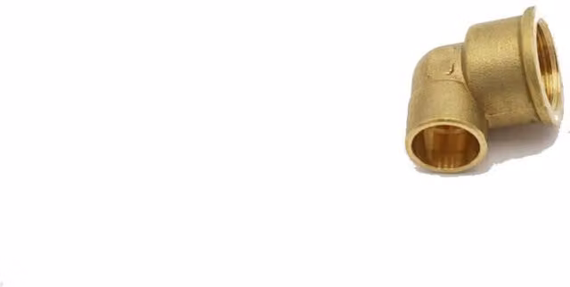PrimaPlus Endfeed Adaptor Elbow 15 x 1/2" Female Grey Copper Plumbing Fitting 30049602