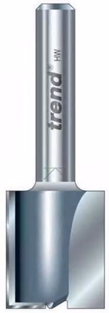 TREND Two Flute TCT Cutter 25.0mm x 25mm, Grey