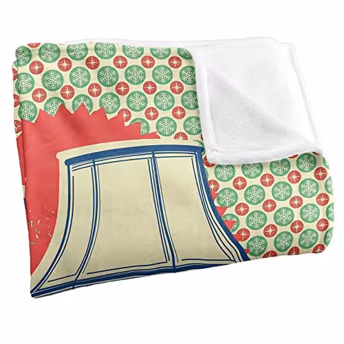 Warner Bros. A Christmas Story Super Soft Fleece Throw Blanket, Multicolour, W/D/H: 91 x 147 cm – 2
