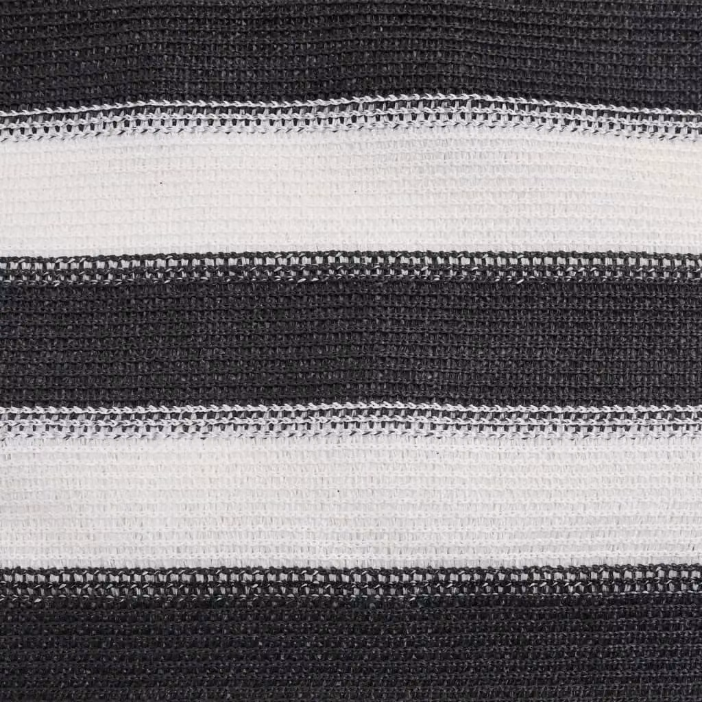 Berkfield Home Privacy Netting, Anthracite, White and Black, W: 1.5 m, L: 10 m – 6