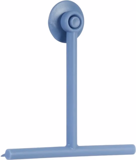Showerdrape Rocco Bathroom Shower Squeegee in Blue