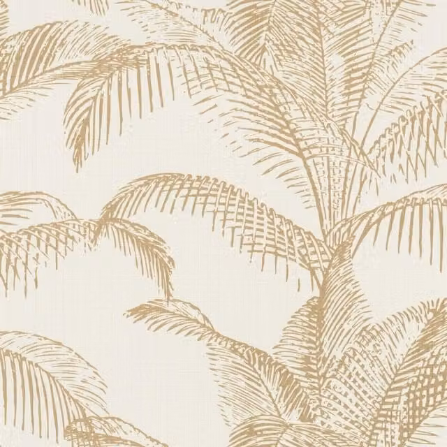 Rasch Pandore Botanical Floral Textured Wallpaper in White and Beige