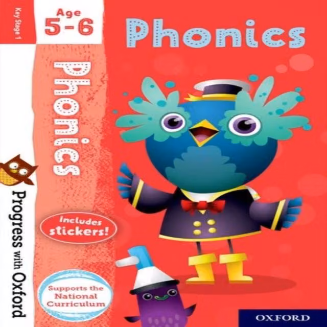 Oxford Progress with Oxford Phonics Age 5-6 Multicolour Paper Book