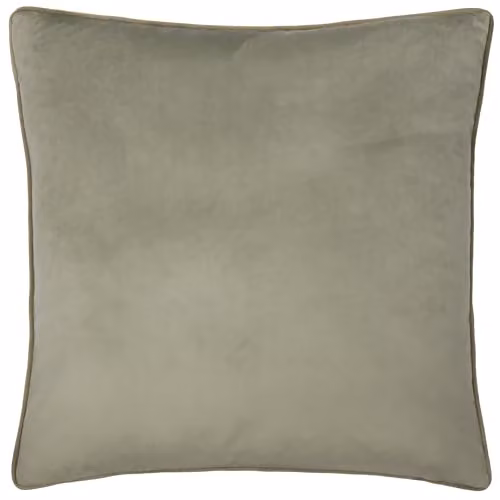 Riva Home Meridian Green Velvet Decorative Square Cushion, W/D/H: 45 x 45 x 45 cm