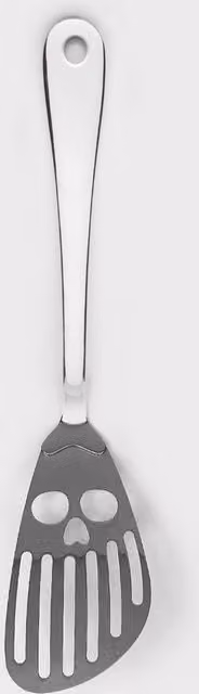 Suck UK Skull Stainless Steel Turner Spatula in Silver