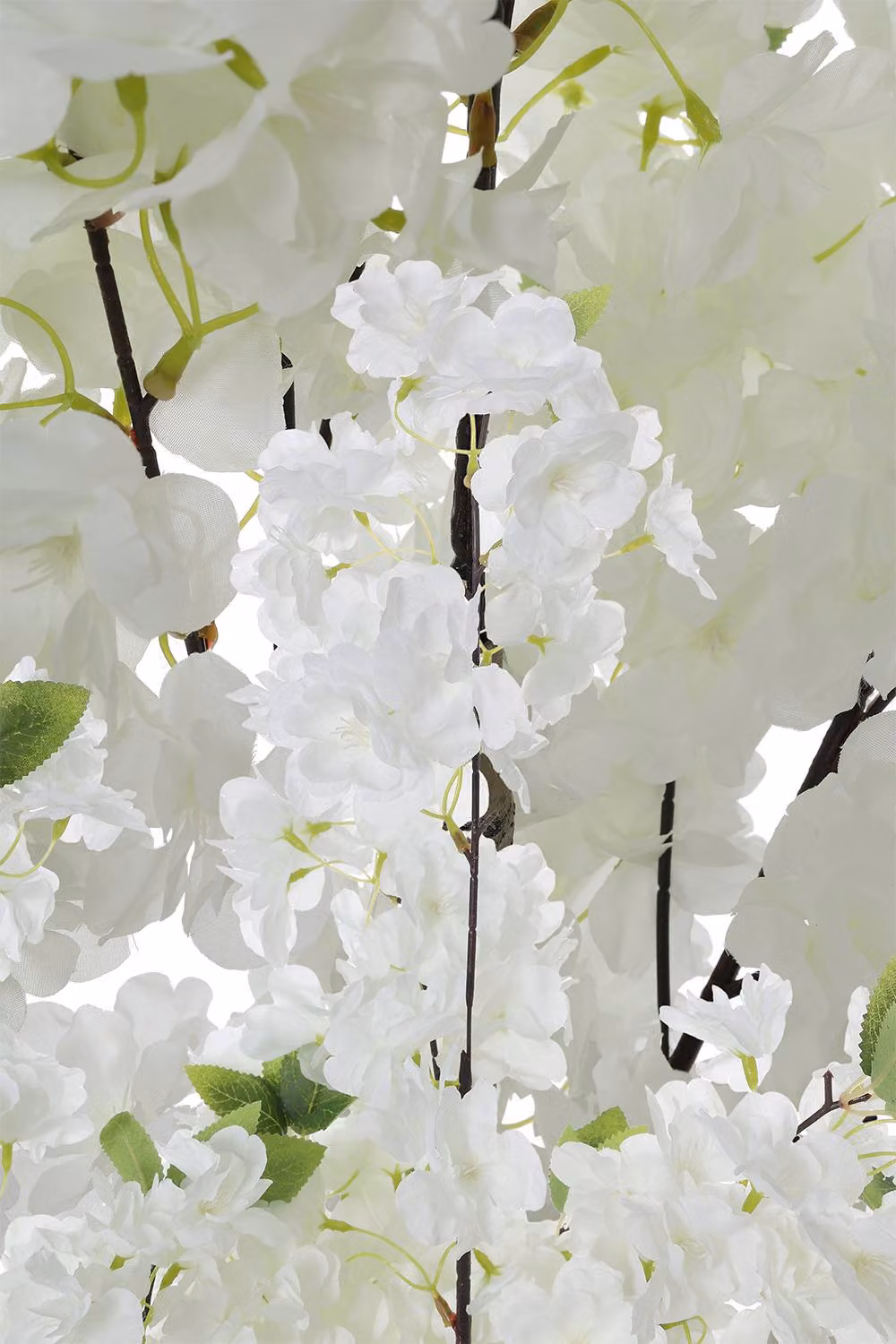 Garden Sanctuary White Faux Cherry Flowering Potted Tree for Indoor and Outdoor Use – 2