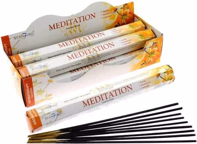 Stamford Inc. Meditation Incense Sticks in White and Multicolour – 2