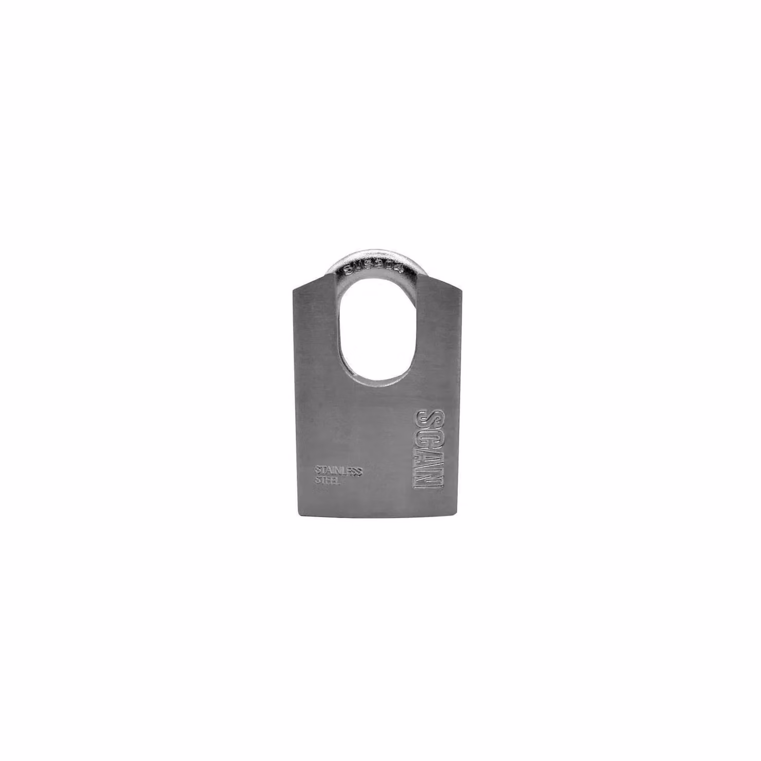 Scan Stainless Steel Shrouded Padlock in Silver – 3