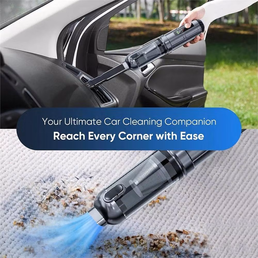 Havendro 4-in-1 Cordless Car Vacuum Cleaner with Strong Suction and Blow Function in Black – 2