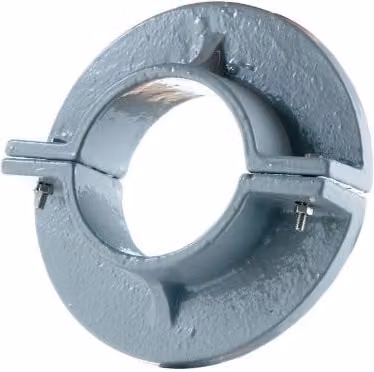 Hargreaves Halifax Grey Cast Iron Bolt On Puddle Flange with Bolt Hole, 100mm