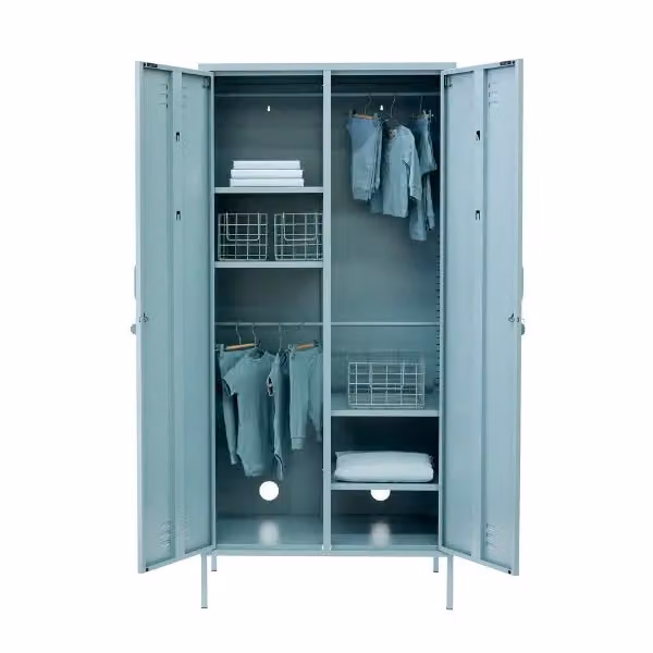 Mustard Made The Twinny Storage Locker in Ocean Blue – 3