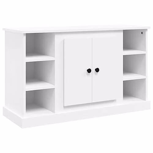 vidaXL White MDF Sideboard, W/D/H: 100 x 35.5 x 60 cm