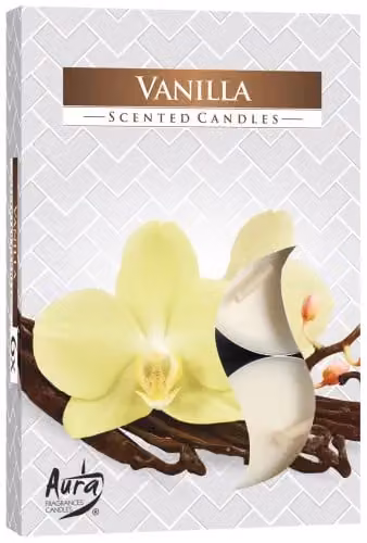 KDMD Set of 6 Vanilla Scented Tealights in White – 2