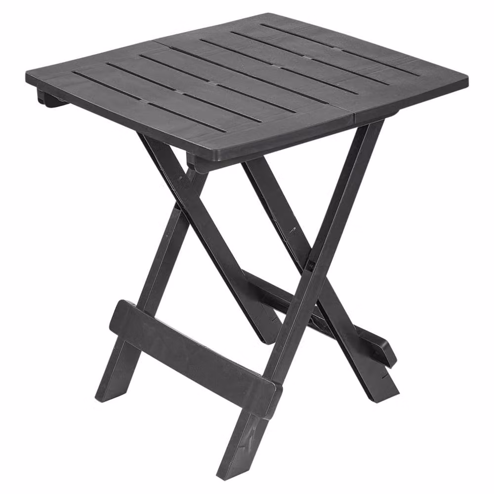 Nordara Black Portable Foldable Camping Picnic Table for Indoor and Outdoor Use W/D/H: 90 x 45 x 43 cm – 2