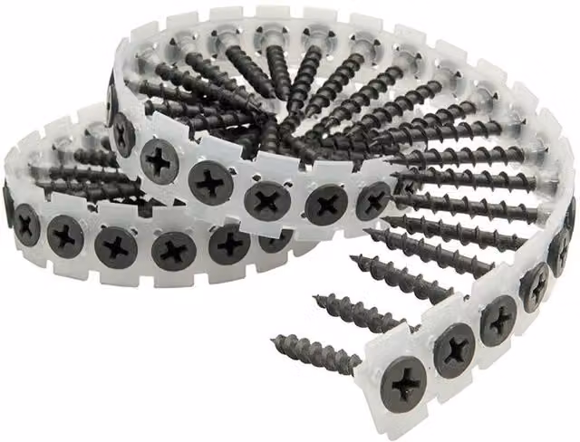 SENCO Duraspin Collated Phillips Drywall to Wood Screws, Blued Black – 1