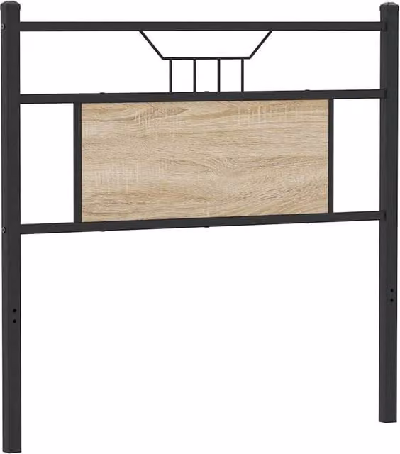 Berkfield Home Sonoma Oak Headboard in Beige, Width: 80 cm – 1