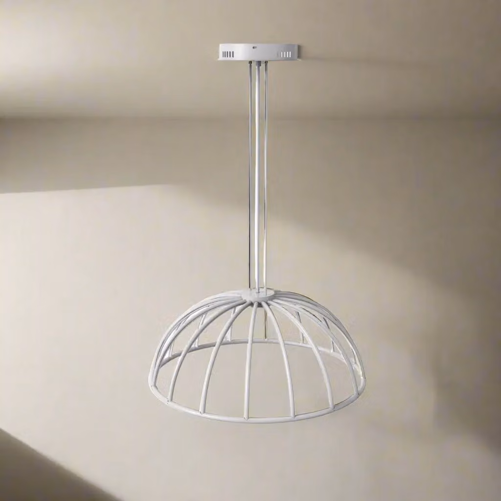 CGC Lighting Paraplu 2 White LED Hemisphere Dome Ceiling Pendant, Diameter: 90 cm – 2