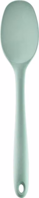 Orsina Sage Green Silicone Cooking Spoon, Heat Resistant and Non-Scratch Oval Serving Utensil