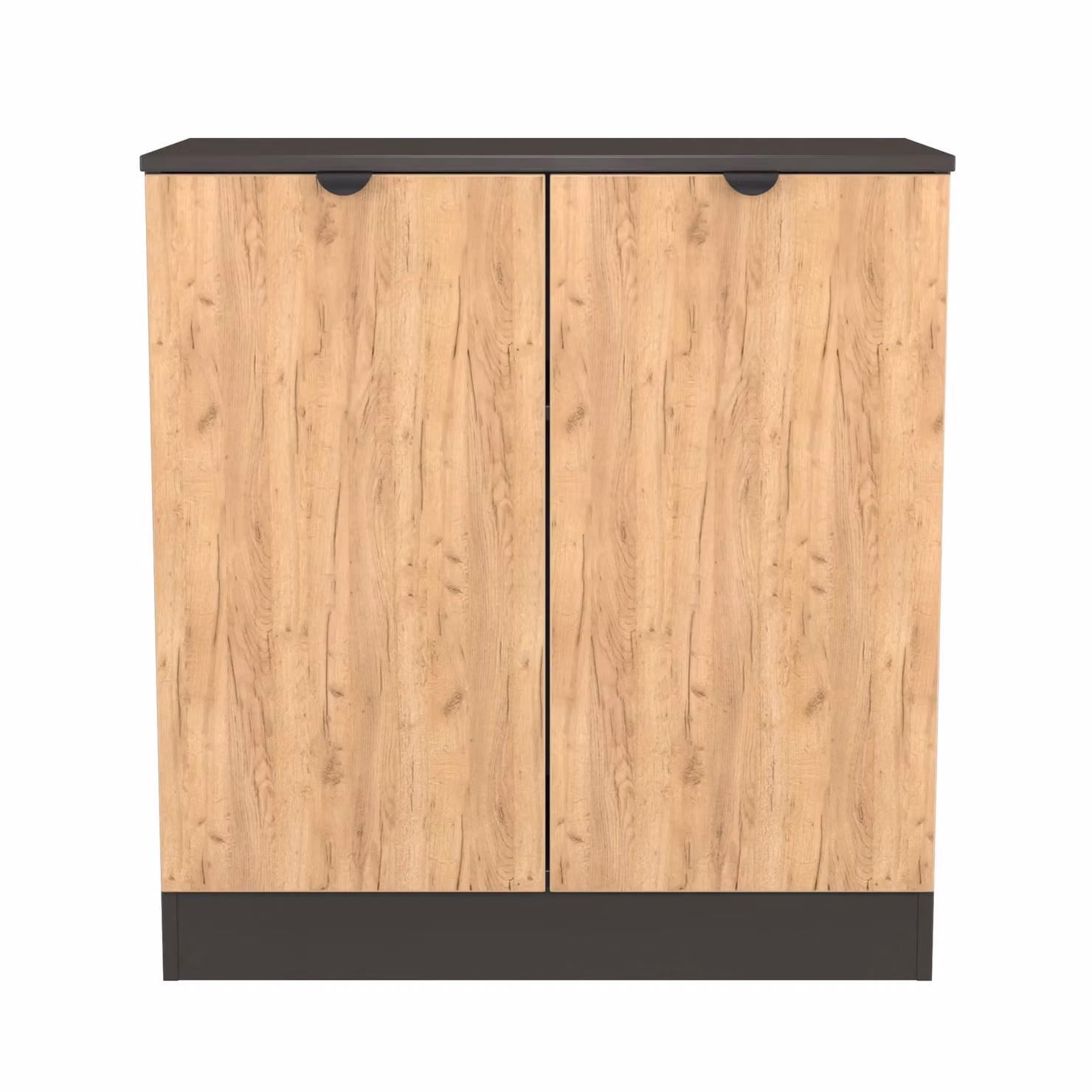 Ready Assembled 2 U Norway 2 Door Cabinet in Dark Grey – 1