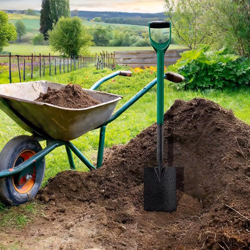 BARGAINS-GALORE Carbon Steel Garden Border Digging Spade and Weeding Tool in Multicolour – 3