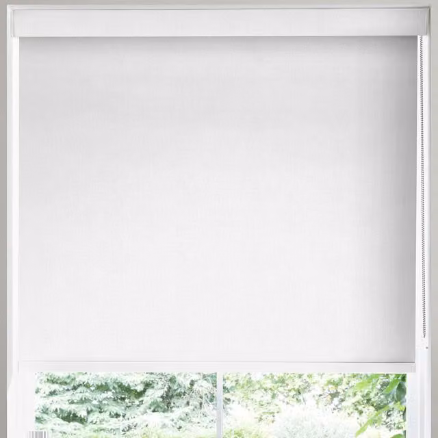 Terrys Made to Measure Plain Cream Thermal Insulating Blackout Roller Blind