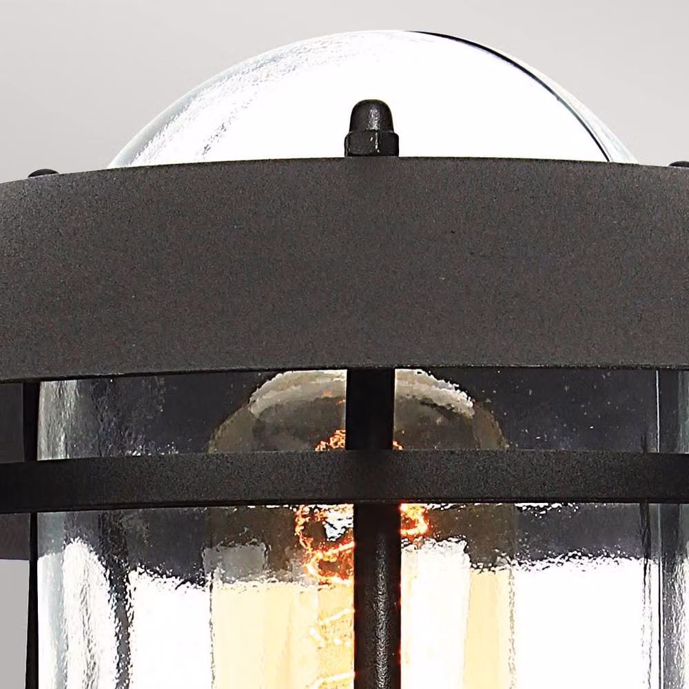 Netlighting Helsingor Black PIR Motion Sensor Pedestal Lantern IP44 – 3