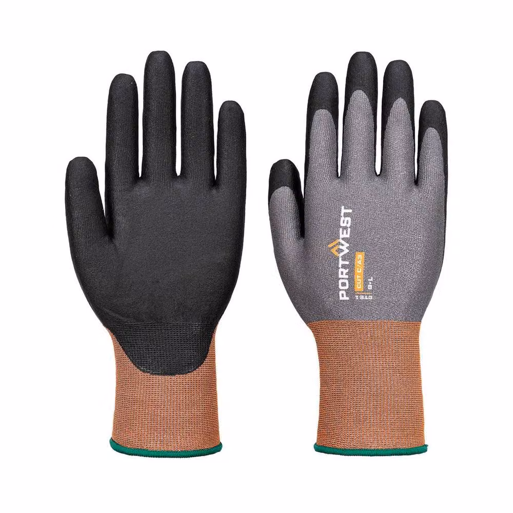 Portwest CT21 CT Cut C Nitrile Gloves in Grey, Size L – 3