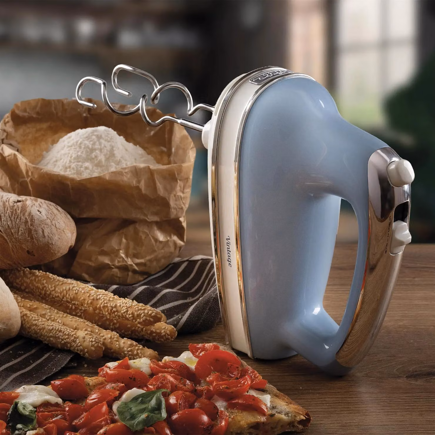 Ariete Electric Hand Mixer with 5 Speed and Turbo Function in Blue – 2