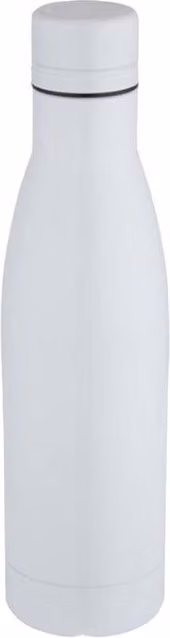 Floso Vasa White Vacuum Insulated Stainless Steel Water Bottle, 500ml