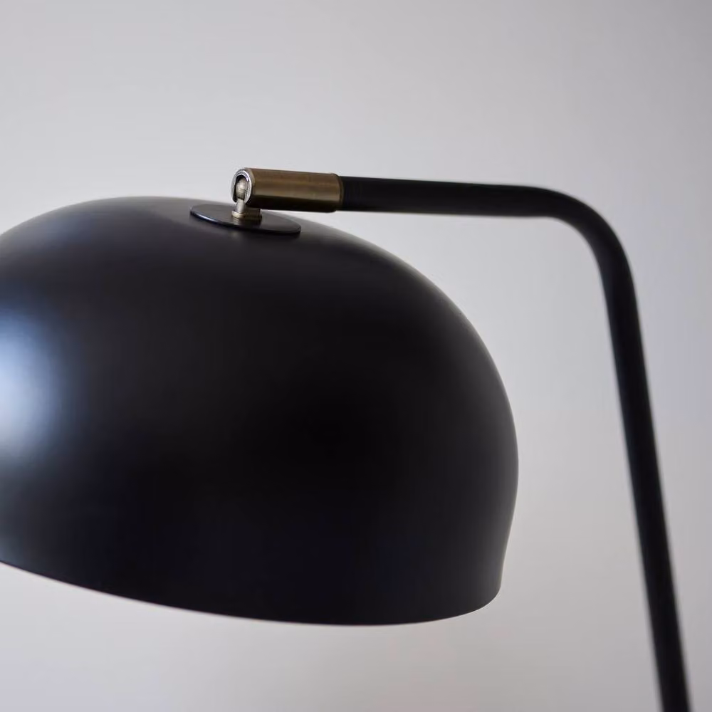 Netlighting Brair Adjustable LED Task Table Lamp in Black and Gold/Brass – 4
