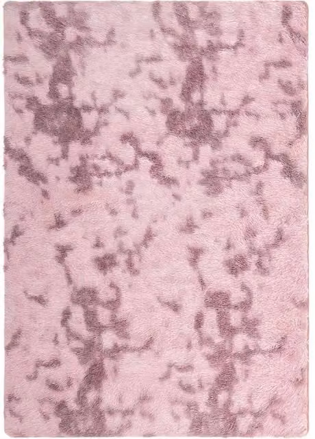 Berkfield Home NAVARRA Shaggy High Pile Rug, Dusty Pink, W: 240 cm, D: 340 cm