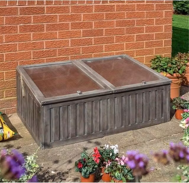Cheshire Cold Frame in Dark Brown