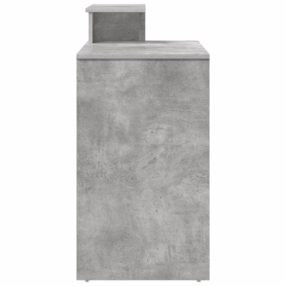 Berkfield Home Modern Writing Desk in Grey, W/D/H: 120.5 x 44 x 88.5 cm – 5