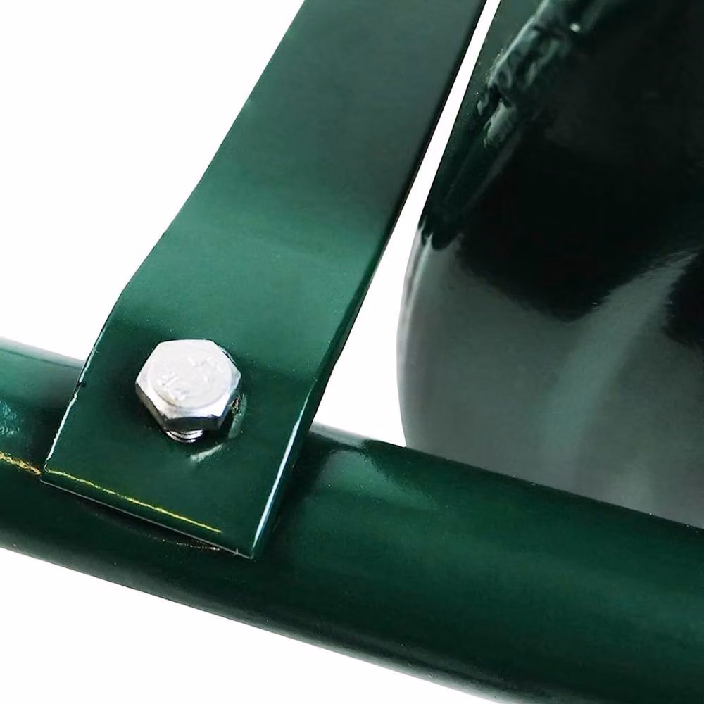 Crystals Metal Manual Push Garden Lawn Roller, Green, 30L Capacity – 5