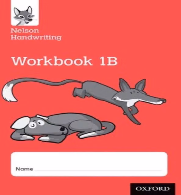 Nelson Handwriting Year 1/Primary 2 Penmanship Workbook 1B, Pack of 10