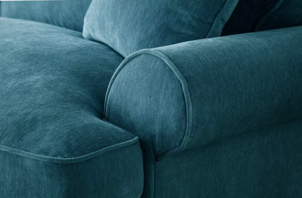 The Great Sofa Company Ezra Right Hand Velvet Corner Sofa in Green – 3